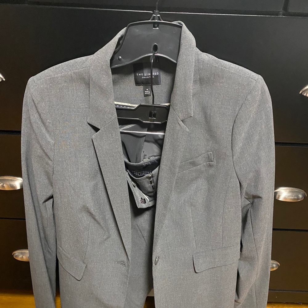 The Limited grey suit